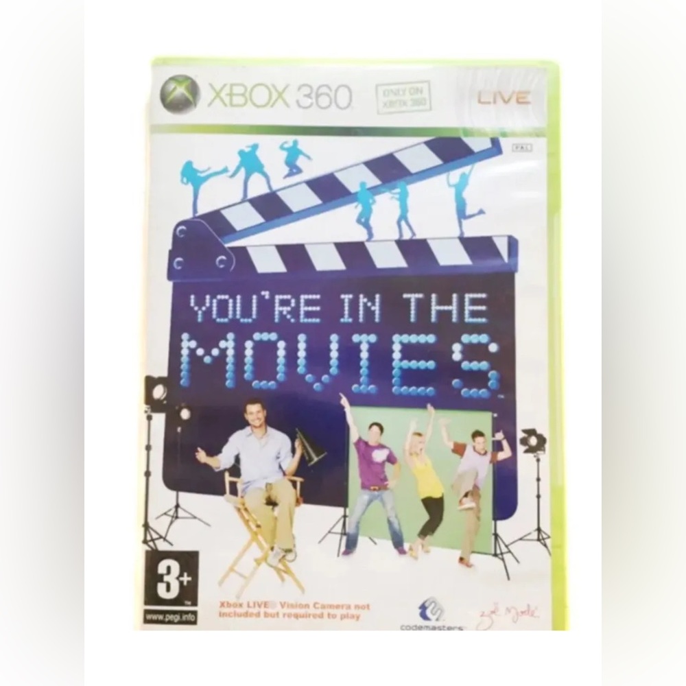 Tested You're in the Movies Microsoft Xbox 360 Game & Manual - Fast Delivery 📦 - Picture 1 of 2